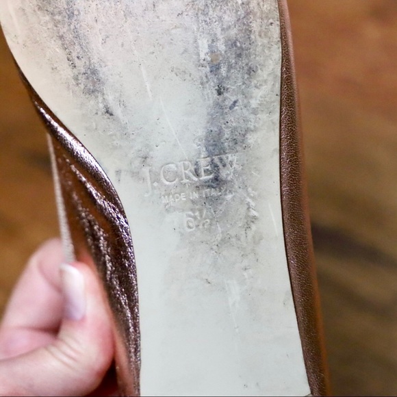 \J. Crew\• Rose Gold Bow Flats - Picture 11 of 11